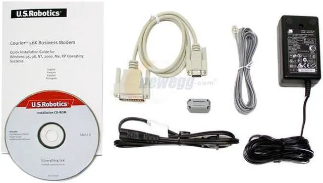 Alt view image 3 of 4 - U.S. Robotics USR3453B Business Modem 56Kbps RS-232 (Serial Port) V.92 and earlier ITU standards