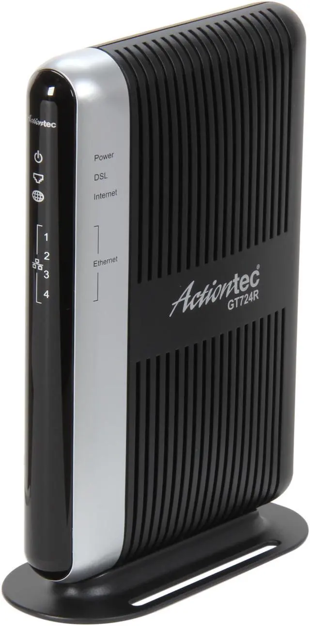Main image of Actiontec GS503AD3B-01 DSL Modem with 4 Port Ethernet Router 24Mbps Downstream, 1Mbps Upstream 4 x RJ-45 10/100Base-TX LAN 1 x RJ-11 DSL WAN 1 x USB