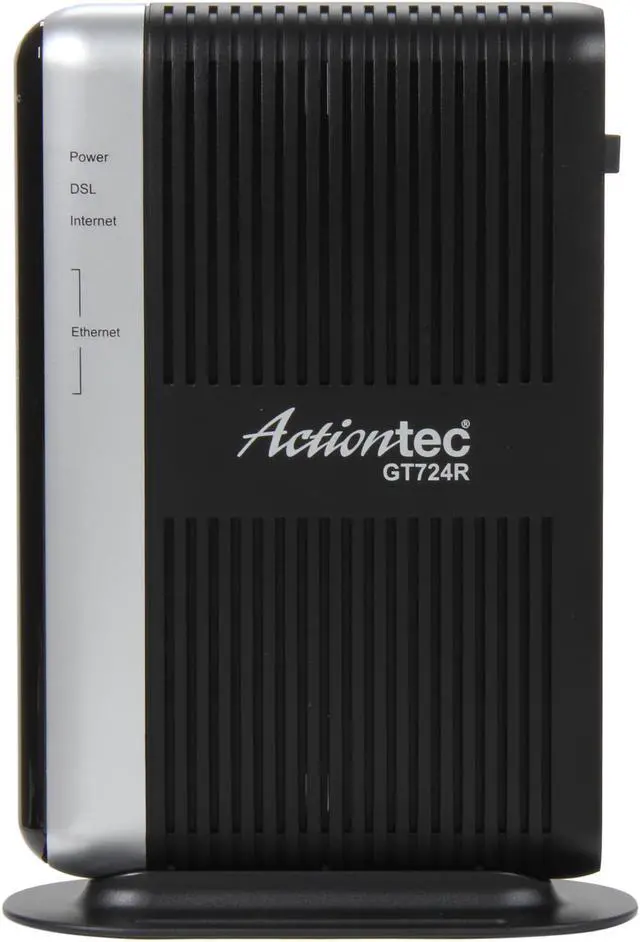 Alt view image 2 of 6 - Actiontec GS503AD3B-01 DSL Modem with 4 Port Ethernet Router 24Mbps Downstream, 1Mbps Upstream 4 x RJ-45 10/100Base-TX LAN 1 x RJ-11 DSL WAN 1 x USB