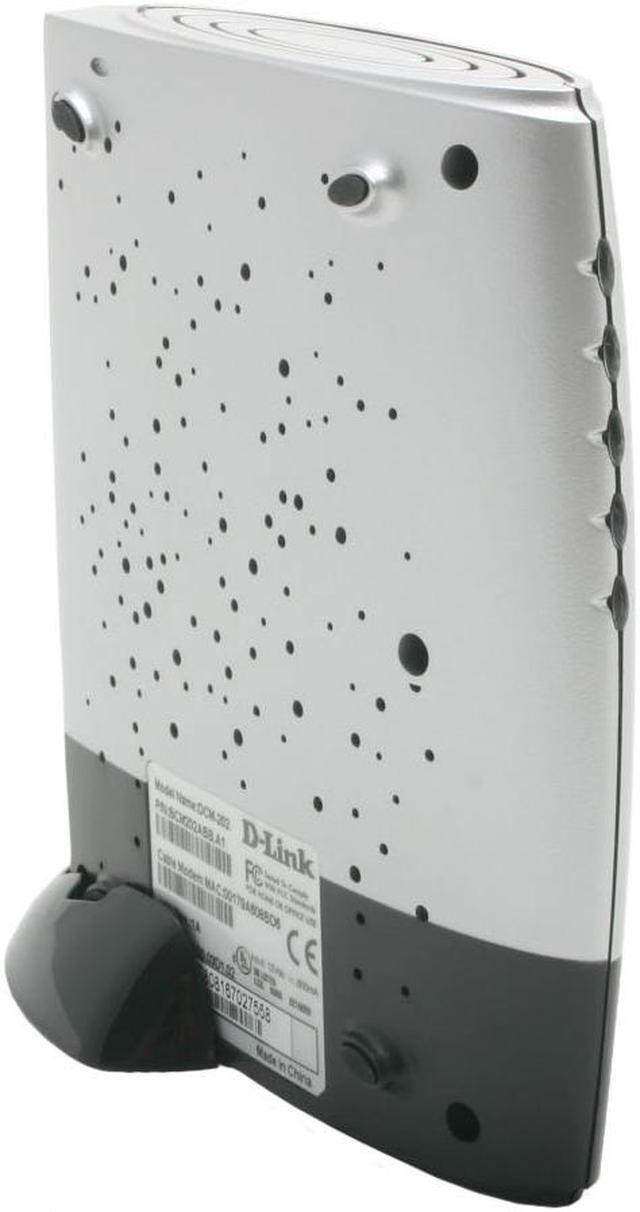 Alt view image 4 of 8 - D-Link DCM-202 Broadband Cable Modem 43Mbps Downstream,10Mbps Upstream 1 x 10/100 Fast Ethernet Port (Auto MDI/MDI-x)  1 x USB Port  1 x CATV-Coaxial Female Connector DOCSIS 2.0 Certified  DOCSIS 1.1 Compatible  DOCSIS 1.0 Compatible  IEEE