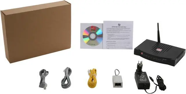 Alt view image 5 of 5 - Zoom 5697-00-00F ADSL 2/2+ Modem/Wireless Router/Firewall/4-port Switch plus VoIP Adapter 24Mbps Downstream, 3.5Mbps Upstream Ethernet Port