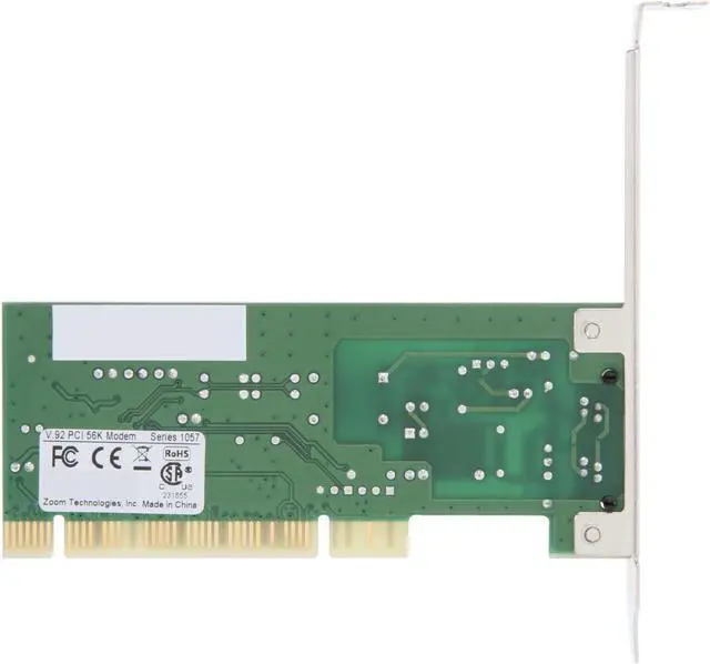 Alt view image 4 of 6 - Zoom 3030-00-00EG SoftModem 3030 - Fax / modem - plug-in card - PCI - 56 Kbps - V.90, V.92 56 Kbps Data Receive ITU-T V.92 48 Kbps Data Send ITU-T V.92 14.40 Kbps Fax ITU-T V.34 PCI