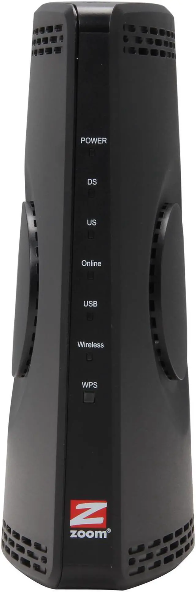 Alt view image 2 of 5 - Zoom 5350-00-00 5350 Wireless Cable Modem Router Ethernet Port IEEE 802.11n
