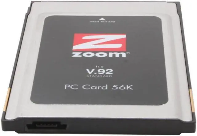 Alt view image 3 of 5 - Zoom Telephonics 3075 PC Card Plus 56K Fax Modem