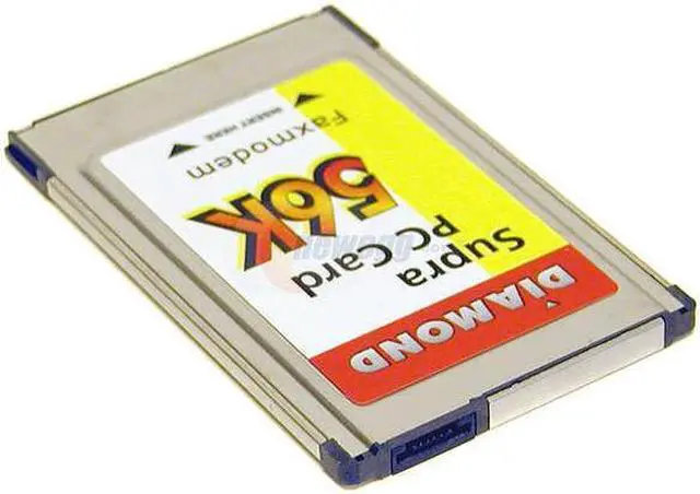 Alt view image 2 of 4 - DIAMOND SupraMax SM56PCM PCMCIA 56K Modem