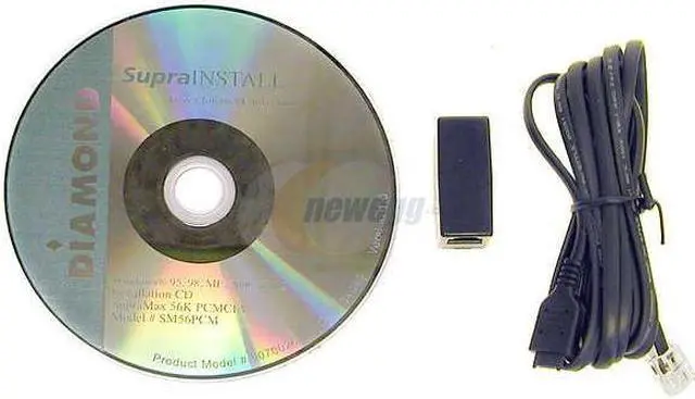 Alt view image 3 of 4 - DIAMOND SupraMax SM56PCM PCMCIA 56K Modem