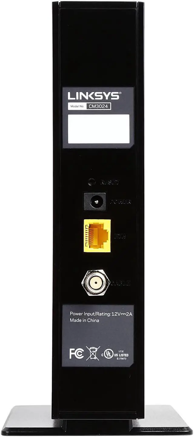 Alt view image 5 of 6 - Linksys CM3024 DOCSIS 3.0 (24 x 8) Cable Modem