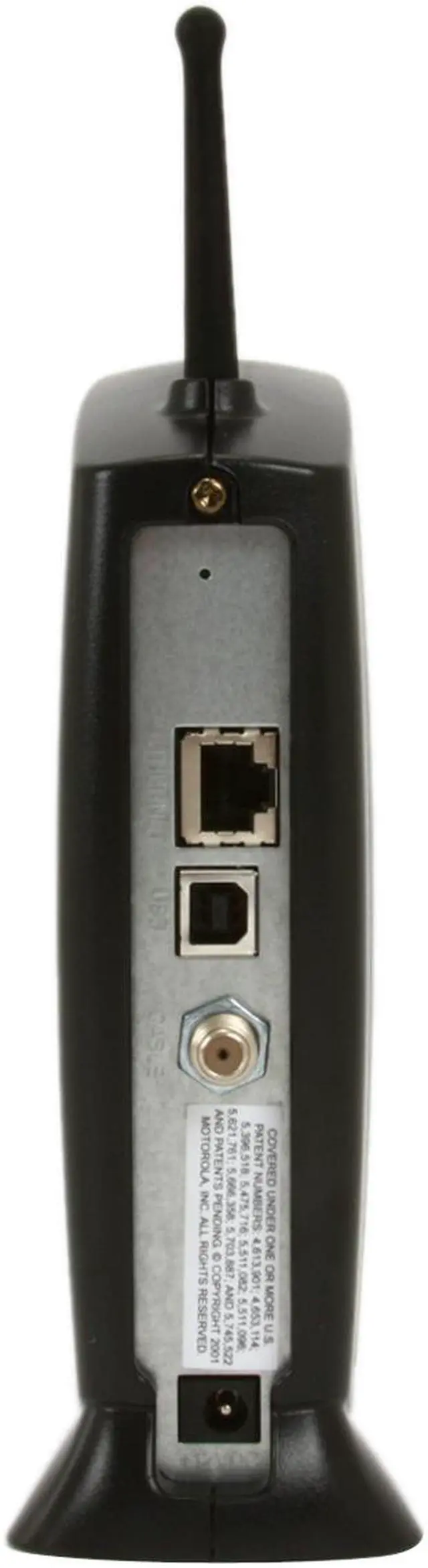 Alt view image 4 of 7 - MOTOROLA SBG900 SURFboard Wireless Cable Modem Gateway 38Mbps Downstream, 30Mbps Upstream Ethernet Port IEEE 802.11, IEEE 802.11b, DSSS, 802.11g OFDM IEEE 802.3, IEEE 802.3u