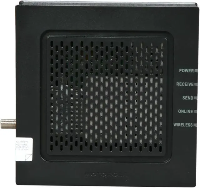 Alt view image 3 of 5 - ARRIS / Motorola SurfBoard SBG6580 DOCSIS 3.0 N300 Cable Modem WiFi Router (SBG6580)