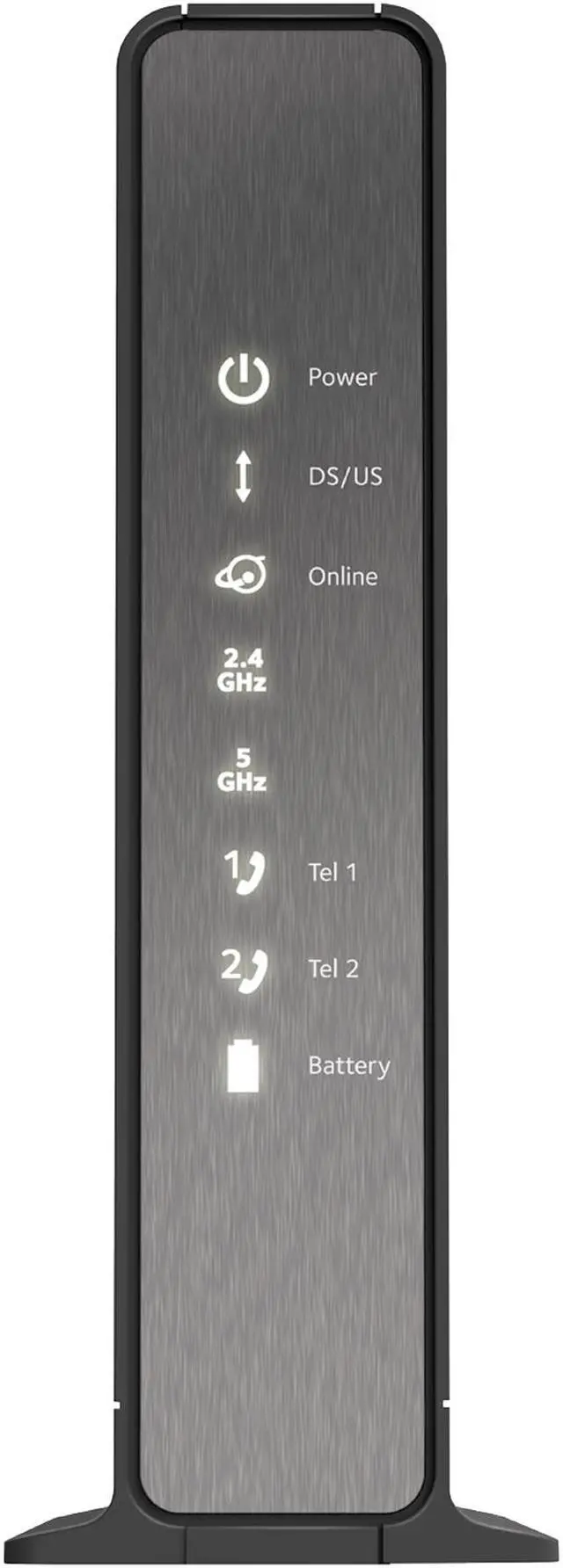 Alt view image 5 of 7 - NETGEAR Nighthawk AC1900 (24x8) DOCSIS 3.0 WiFi Cable Modem Router Combo For XFINITY Internet & Voice Ideal for Xfinity Internet and Voice services (C7100V)