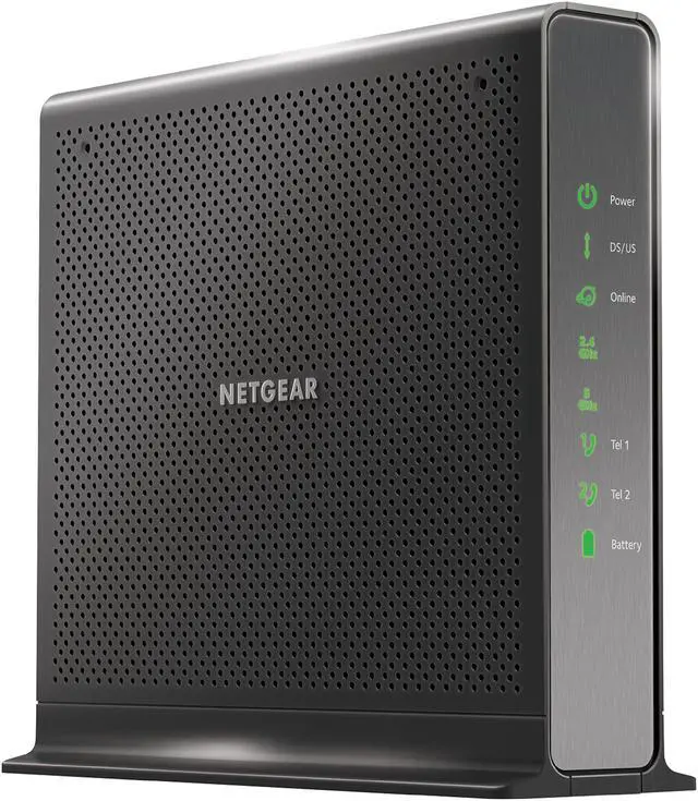 Alt view image 4 of 7 - NETGEAR Nighthawk AC1900 (24x8) DOCSIS 3.0 WiFi Cable Modem Router Combo For XFINITY Internet & Voice Ideal for Xfinity Internet and Voice services (C7100V)