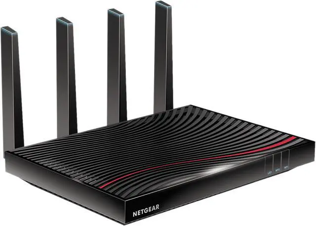 Alt view image 4 of 6 - NETGEAR Nighthawk X4S AC3200 Wi-Fi DOCSIS 3.1 Cable Modem Router (C7800)