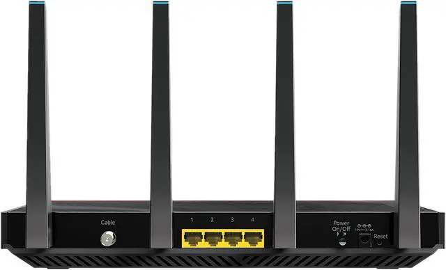 Alt view image 5 of 6 - NETGEAR Nighthawk X4S AC3200 Wi-Fi DOCSIS 3.1 Cable Modem Router (C7800)