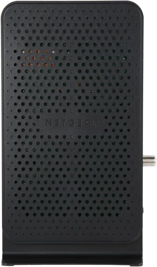 Alt view image 2 of 5 - NETGEAR C3700-100NAR N600 Wi-Fi Cable Modem Router 1 x USB 2.0 port
1 x coaxial port for cable Internet  
2 x 10/100/1000 LAN Gigabit Ethernet ports with auto-sensing technology DOCSIS 3.0
IEEE 802.11 b/g/n 2.4 GHz
IEEE 802.11 a/n 5.0 GHz