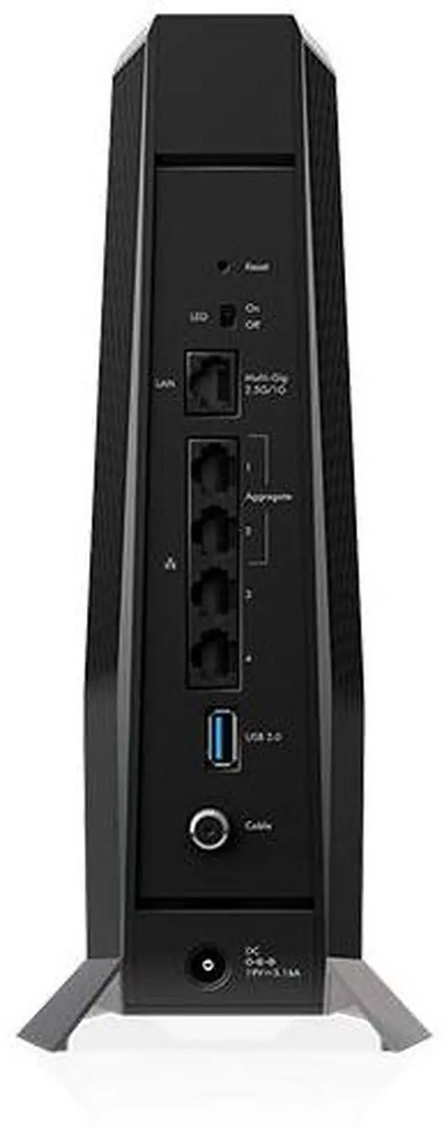 Alt view image 4 of 9 - Netgear Nighthawk DOCSIS 3.1 AX6000 Two-in-One Cable Modem + WiFi Router, 6Gbps, CAX80-100NAS