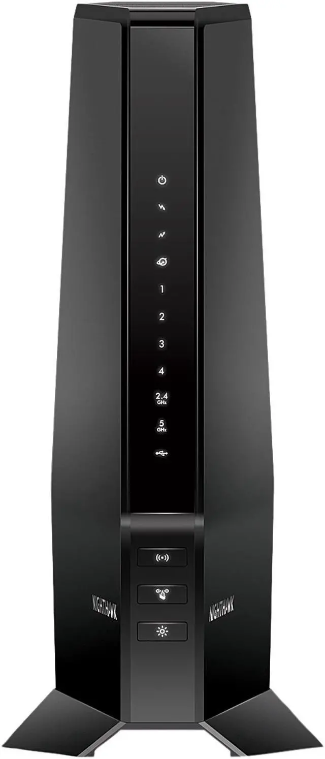 Alt view image 2 of 6 - NETGEAR Nighthawk Cable Modem with Built-in WiFi 6 Router (CAX30) Cable Plans Up to 2Gbps | AX2700 WiFi 6 speed | DOCSIS 3.1