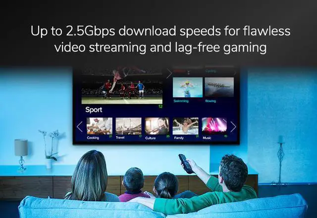 Alt view image 5 of 10 - Netgear Nighthawk CM3000 DOCSIS® 3.1 Mid/High-Split Multi-Gig 2.5Gbps High Speed Internet Cable Modem