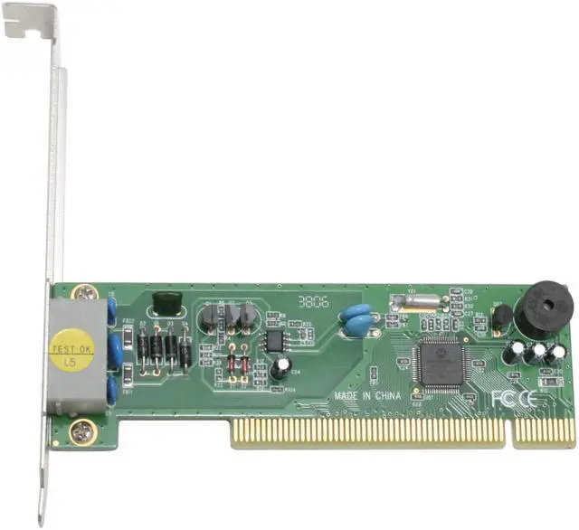 Alt view image 2 of 6 - Zonet ZFM5621-MT Motorola V.92 Data Fax Modem 56Kbps PCI Bus (Plug & Play) V.92 and earlier ITU standards
