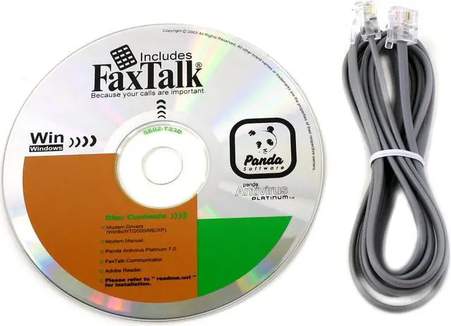 Alt view image 3 of 4 - Apollo ENF656-GSW-INPR Fax Modem 56Kbps PCI Bus (Plug & Play) V.92 and earlier ITU standards