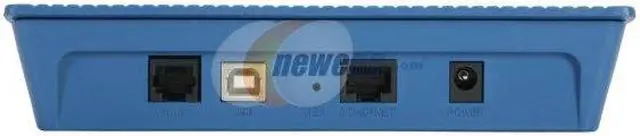 Alt view image 3 of 6 - TRENDnet TDM-C400 ADSL Fast Modem Router USB and Ethernet 10/100Base-T