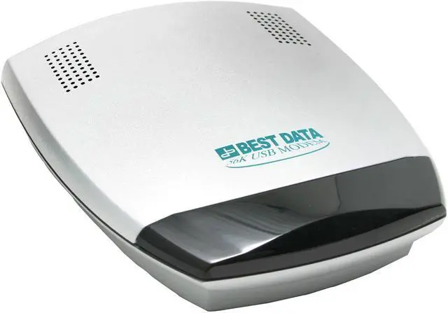 Main image of BEST DATA 56USB-P Plus V.92 Controller-based DATA/FAX MODEM 56Kbps USB Data Standards Supports the following communication standards: V.92 lite (V.92 Functions Supported Except PCM Upstream) (56K) ITU-T V.90 ITU-T V.34 V.32 bis V.32 V.22 bi