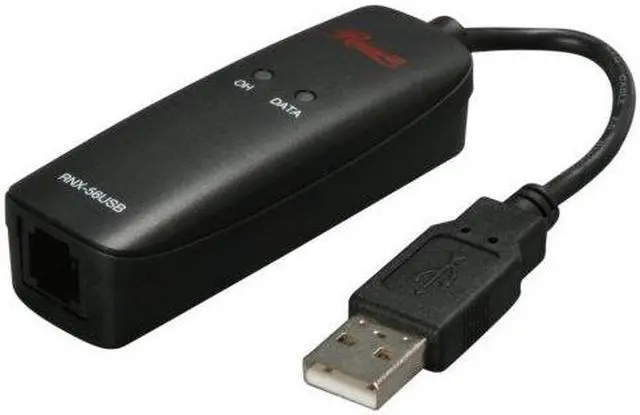 Alt view image 3 of 5 - Rosewill RNX-56USB - Modem - Conexant Hardware-Based 56Kbps USB (Plug & Play) V.92 Data / Fax / TAM – Windows 7 Ready