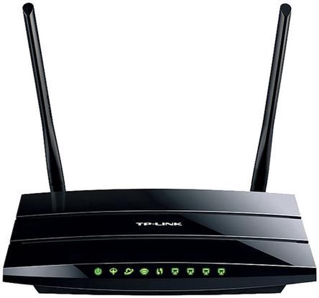 Alt view image 2 of 4 - TP-LINK TD-W8970 Wireless N300 Gigabit ADSL2+ Modem Router, 2.4 GHz 300 Mbps, 802.11b/g/n, 1 USB 2.0 Port, 2 x 5 dBi detachable antennas