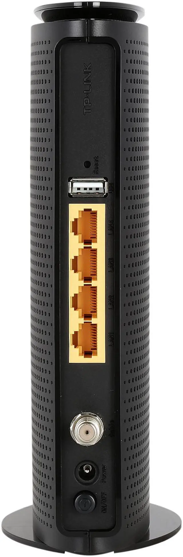 Alt view image 3 of 5 - TP-LINK TC-W7960 N300 DOCSIS 3.0 (8x4) Wireless Wi-Fi Cable Modem Router