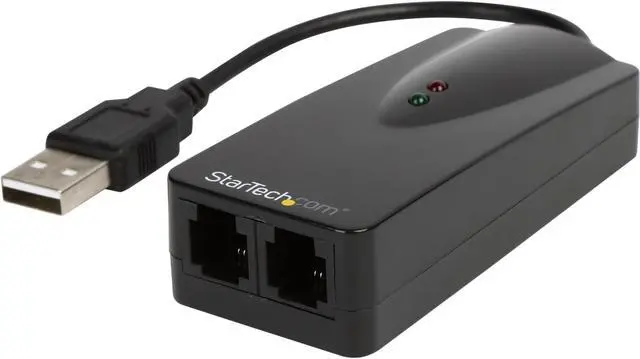 Main image of STARTECH USB562KEMH External USB Modem - 2-Port, 56K, Hardware Based