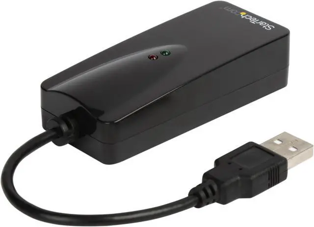 Alt view image 4 of 5 - STARTECH USB562KEMH External USB Modem - 2-Port, 56K, Hardware Based