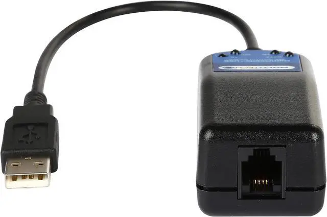 Alt view image 2 of 4 - MultiTech MultiMobile MT9234MU-CDC-XR Portable USB Modem (CDC/ACM Compliant) 56Kbps USB ITU-T V.92/ITU-T V.34