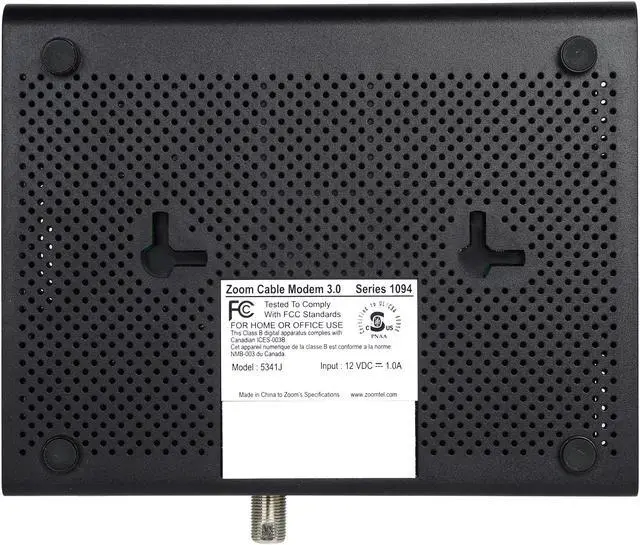 Alt view image 6 of 7 - Zoom 5341J 343 Mbps DOCSIS 3.0 8X4 Cable Modem-Certified Refurbished