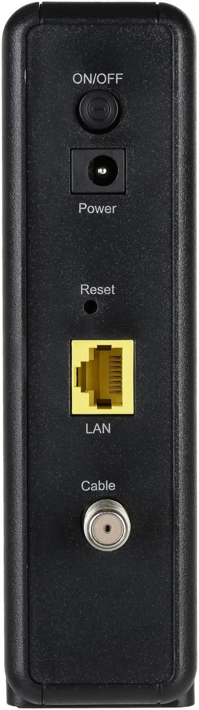 Alt view image 4 of 6 - Zoom 5345 DOCSIS 3.0 8 x 4 343 Mbps Cable Modem Up to 343 Mbps Downstream, up to 123 Mbps Upstream RJ-45 10/100/1000 Mbps Ethernet, with Auto-MDI/MDIX DOCSIS 3.0