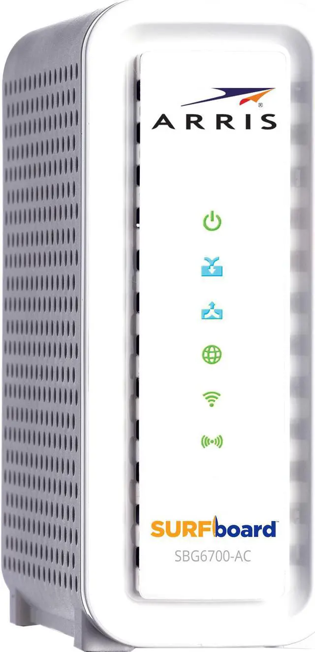 Main image of ARRIS SURFboard SBG6700AC DOCSIS 3.0 Cable Modem & AC1600 Dual Band Gigabit Wireless Router