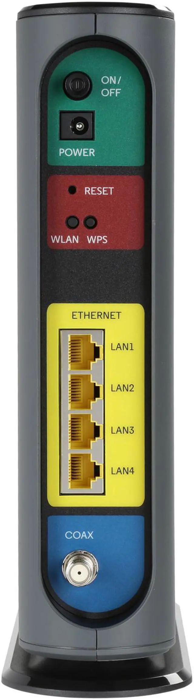 Alt view image 5 of 6 - Motorola MG7315 DOCSIS 3.0 8x4 Cable Modem + N450 Single Band Wi-Fi Gigabit Router, 343 Mbps Maximum - Approved for Comcast Xfinity (Only)