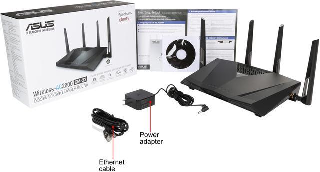 Alt view image 8 of 7 - ASUS CM-32 DOCSIS 3.0 High Speed Cable Modem, Xfinity, Spectrum, Cox certified