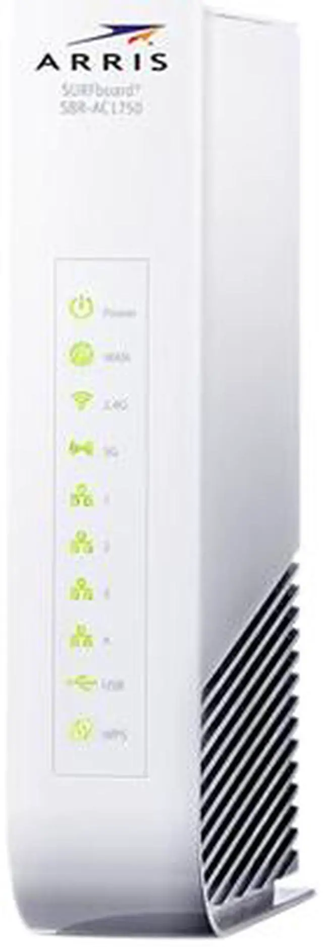 Alt view image 2 of 3 - ARRIS SURFboard SBR-AC1750 AC1750 Dual Band Gigabit Wireless Router