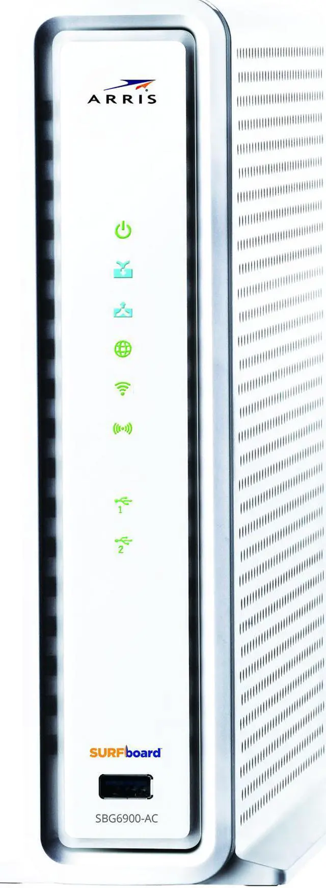Alt view image 3 of 4 - ARRIS SURFboard SBG6900-AC DOCSIS 3.0 Cable Modem & AC1900 Dual Band Gigabit Wireless Router
