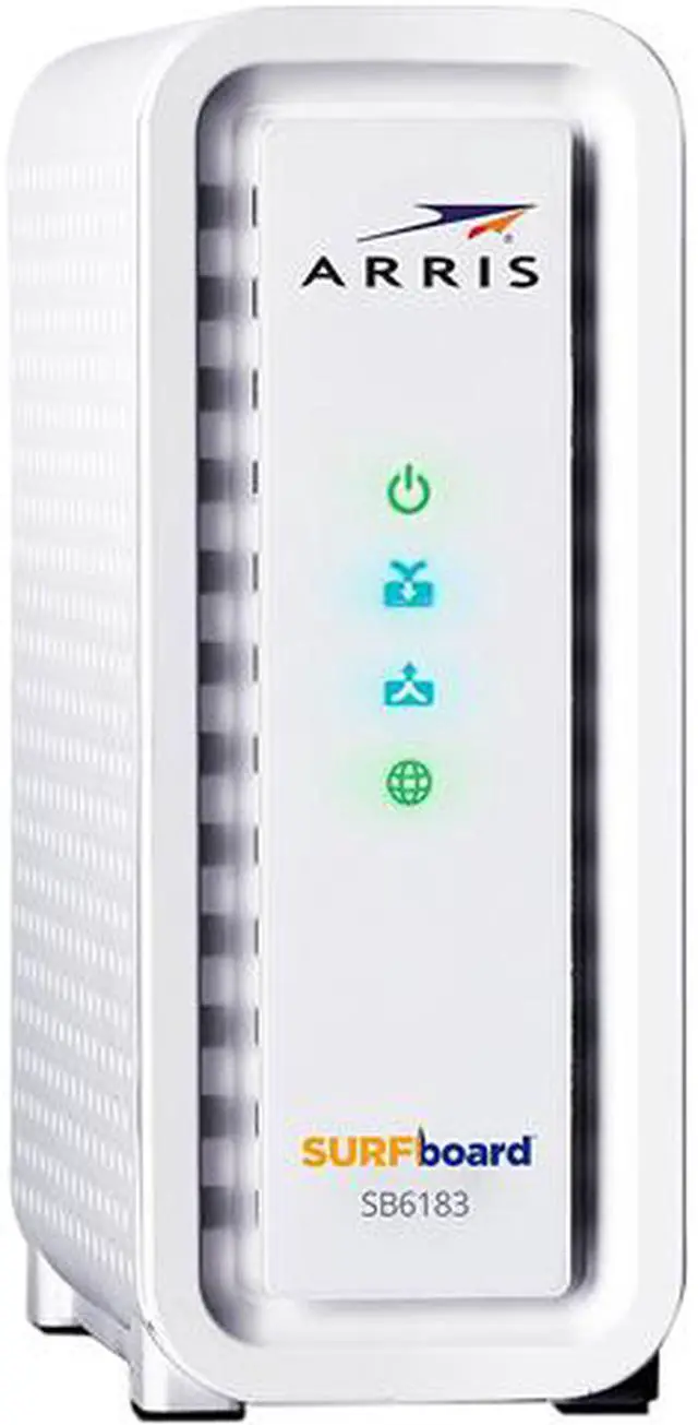 Main image of ARRIS SURFboard SB6183 DOCSIS 3.0 Cable Modem - 600 MHz Dual-Thread Processor - Certified Refurbished
