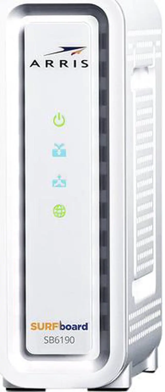 Main image of Arris SURFboard SB6190 Gigabit Ethernet Cable Modem - 1.4 Gbps - Fast / Gigabit Ethernet