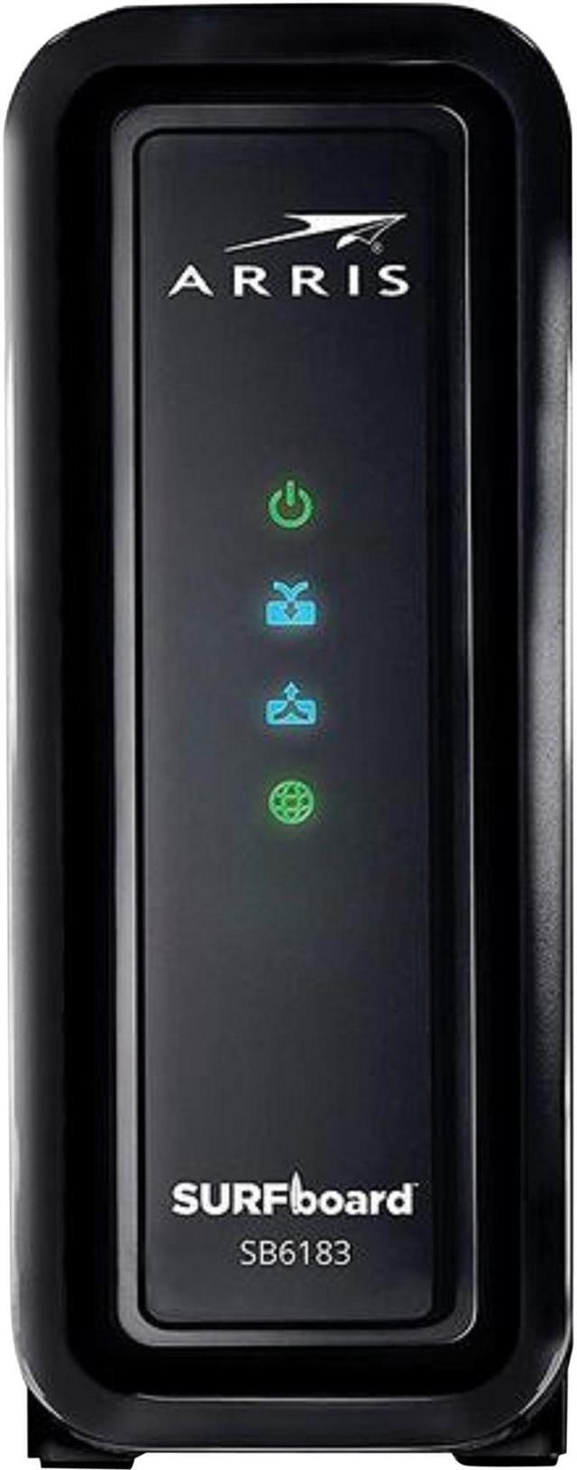Main image of ARRIS SURFboard SB6183 DOCSIS 3.0 Cable Modem - 600 MHz Dual-Thread Processor (Black)