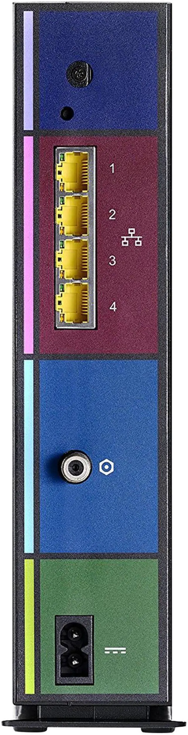Alt view image 4 of 5 - Arris SURFboard SBG7400AC2 Cable Modem and Wi-Fi Router with ARRIS Secure Home Internet by McAfee