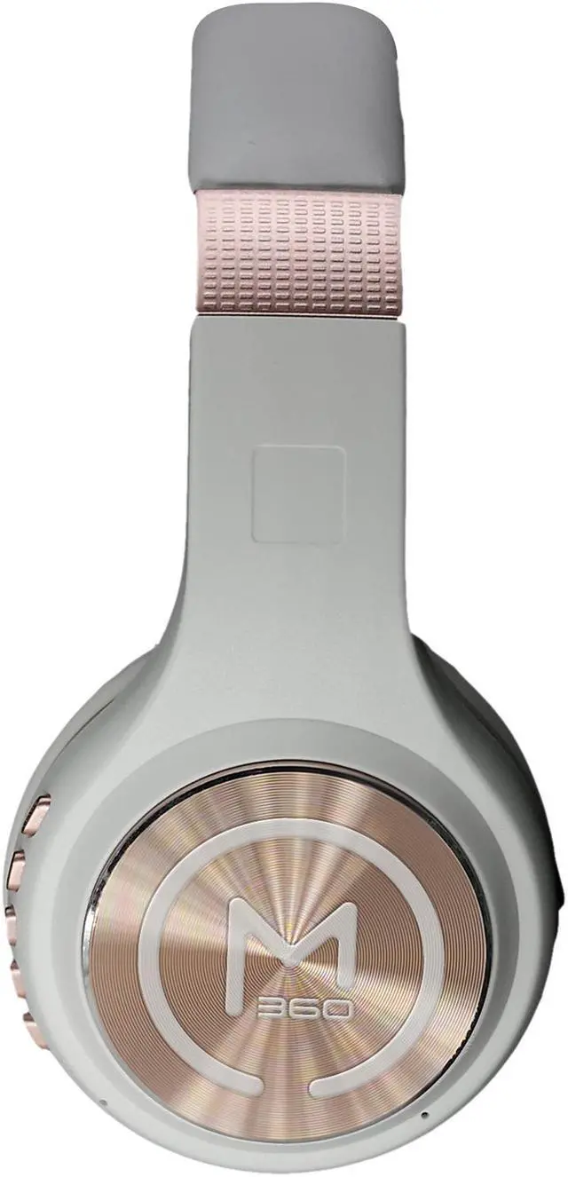 Alt view image 4 of 4 - Morpheus 360 HP5500R Wireless Stereo Bluetooth Headphones (Rose Gold)