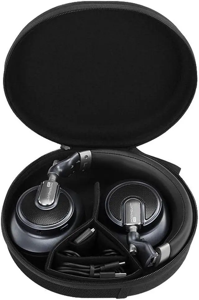 Alt view image 3 of 7 - Morpheus 360 Verve HD Hybrid ANC Wireless Noise Cancelling Headphones - Bluetooth Headset with Microphone (HP9750HD)
