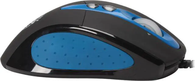 Alt view image 3 of 10 - OCZ Technology OCZMSDMXD Blue/Black 7 Buttons Tilt Wheel Laser Dominatrix Gaming Mouse