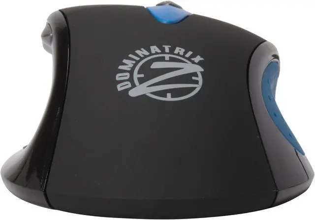 Alt view image 4 of 10 - OCZ Technology OCZMSDMXD Blue/Black 7 Buttons Tilt Wheel Laser Dominatrix Gaming Mouse