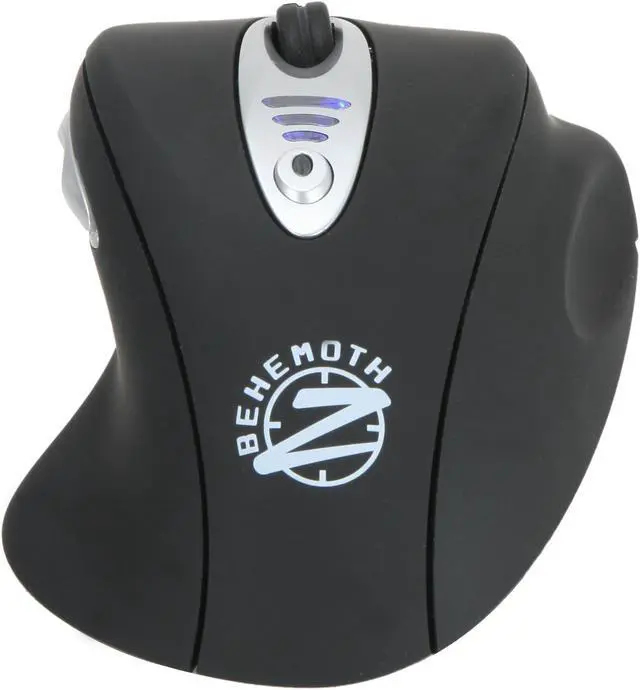 Alt view image 2 of 7 - OCZ Technology Behemoth Black USB Wired Laser Gaming Mouse