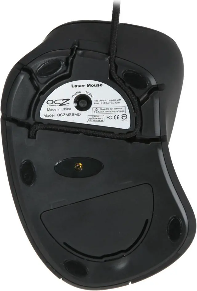 Alt view image 6 of 7 - OCZ Technology Behemoth Black USB Wired Laser Gaming Mouse