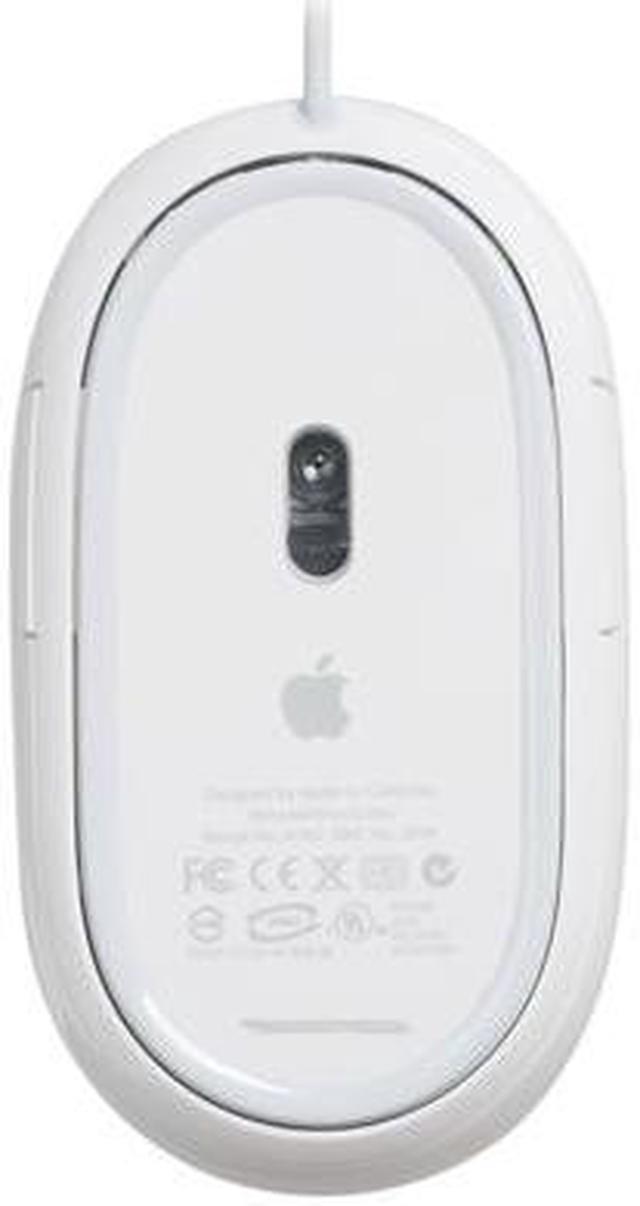 Alt view image 3 of 4 - Apple White 4 Buttons USB Wired Mighty Mouse Model MB112LL/B