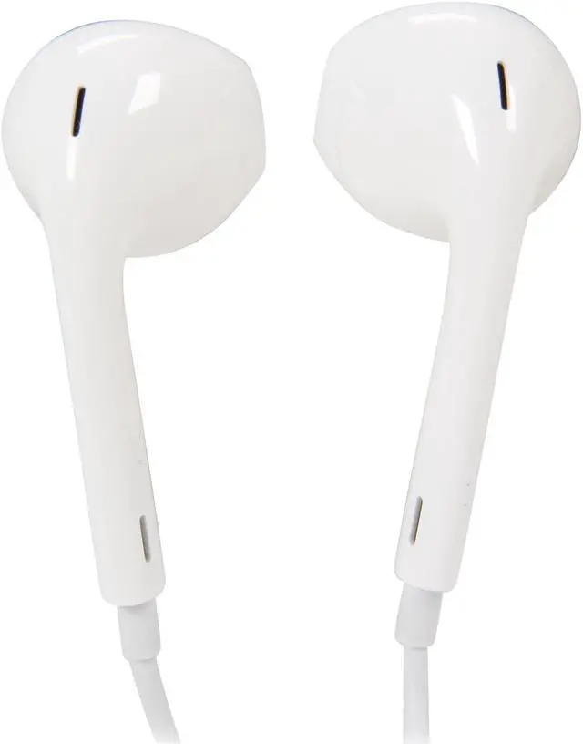 Alt view image 2 of 6 - Apple Earpod White MD827LL/A 3.5mm Connector EarPods with Remote and Mic